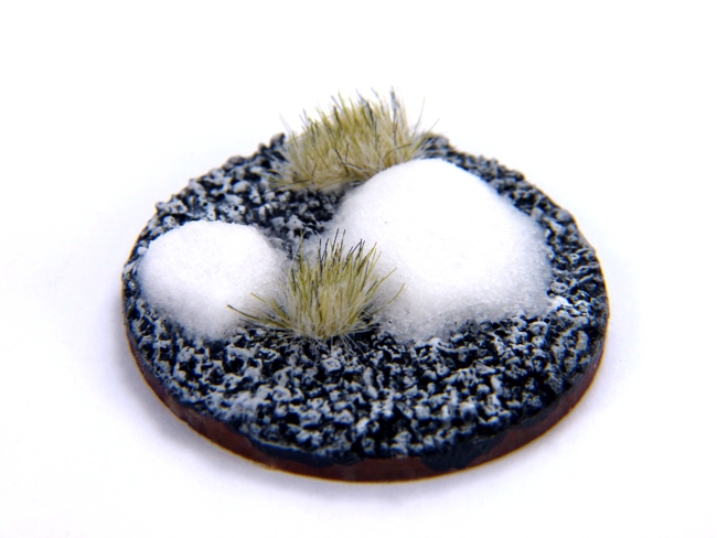 Powdery material Snow powder (0.4 - 0.6 mm) Fresh snow 1:80