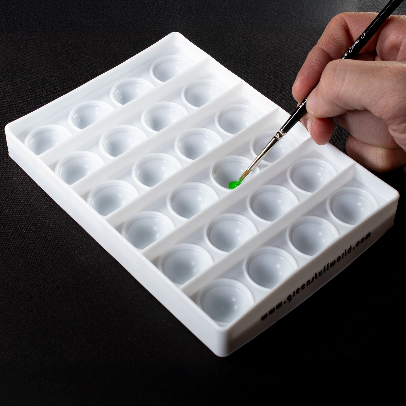 Tavolozza per pittura Push-Pop in silicone | Tavolozza per Miscelazione