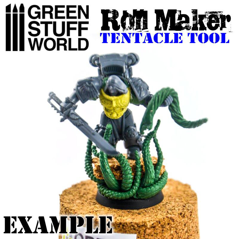 ROLL MAKER Tool to Make All Kind of Tubes, Tentacles, & Wires With