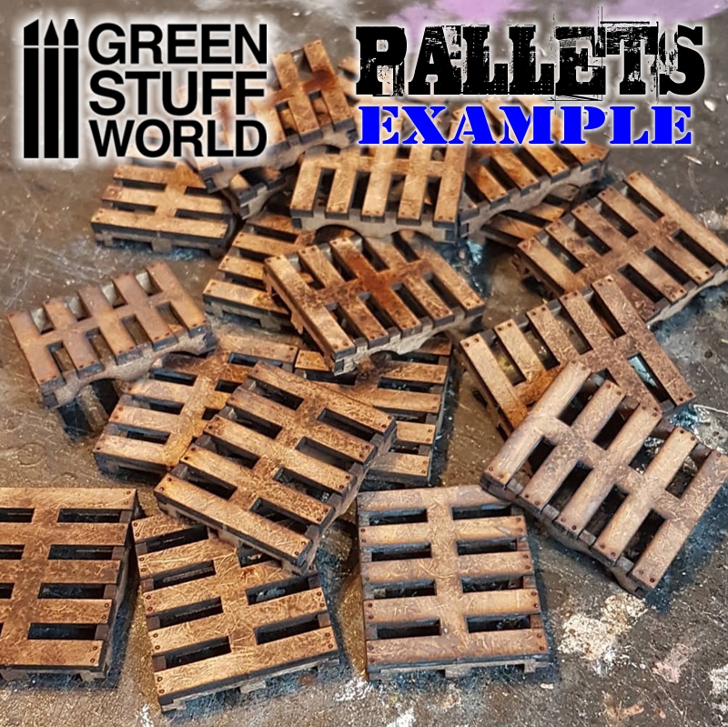 - Kit GCLaser 51105 Pallet pkg 24 Laser-Cut Wood 
