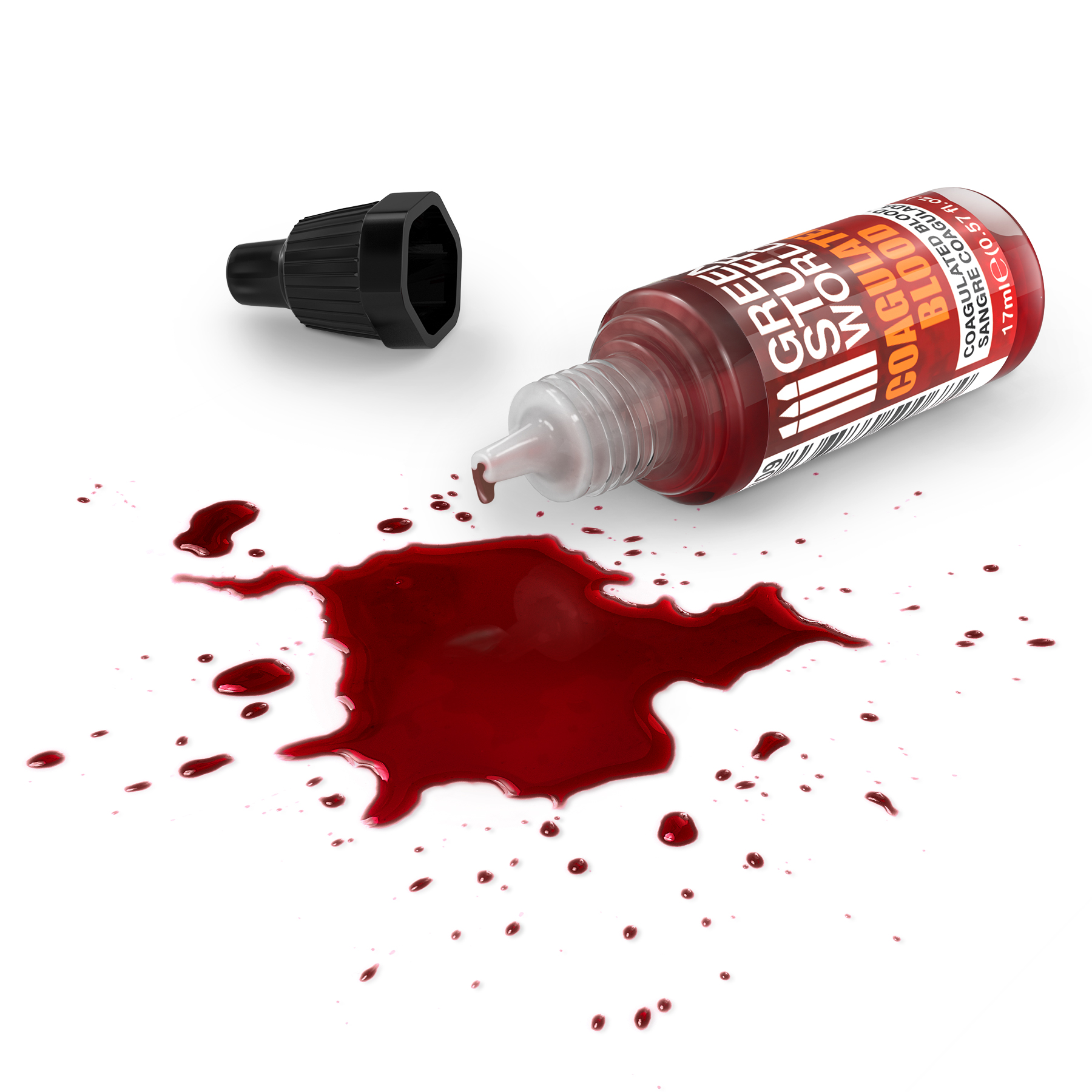 Blood or Ink Splatter Effect