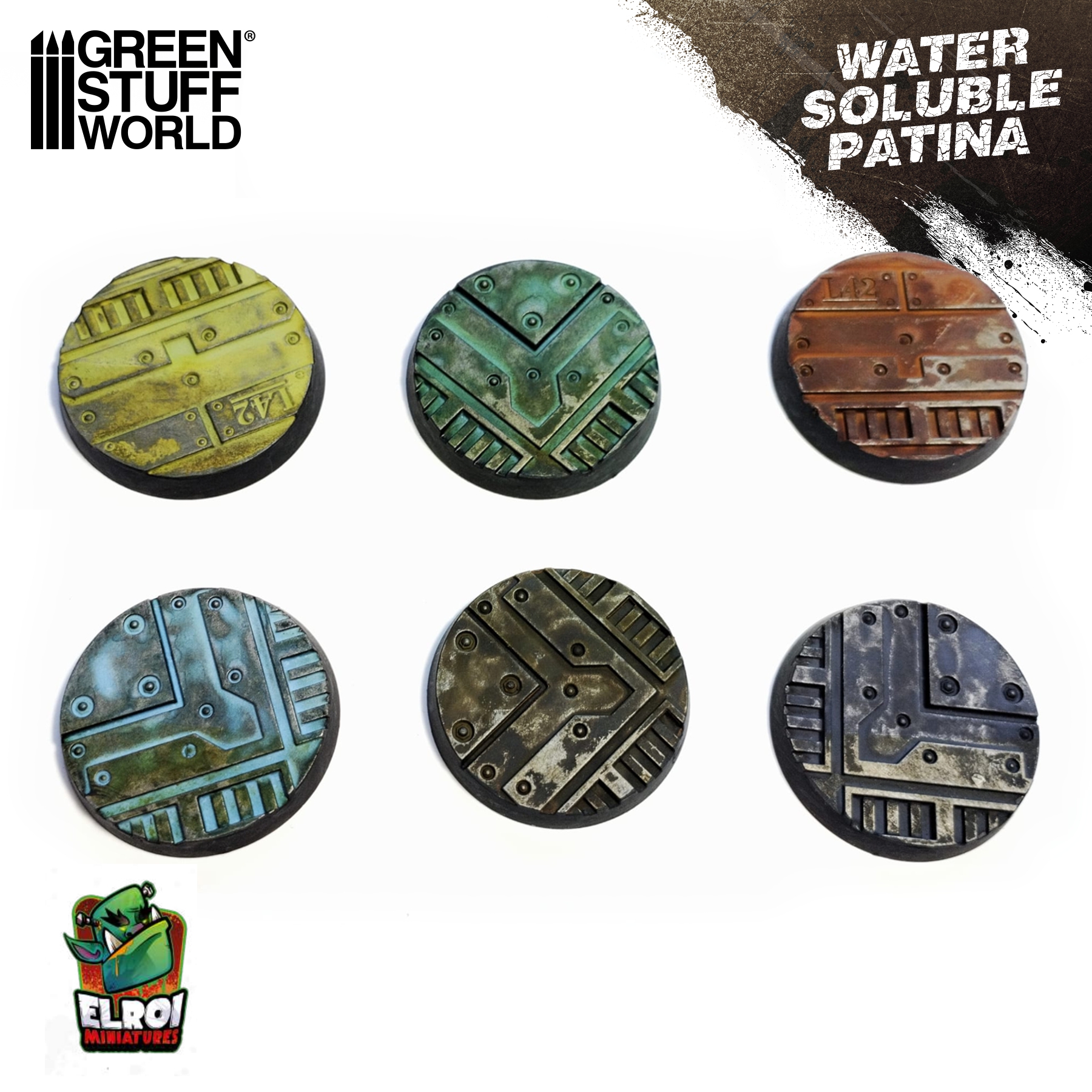 water soluble patinas for dirty down miniatures