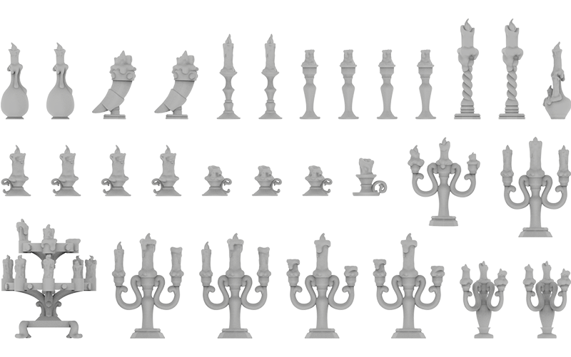 Portacandele 1:48-1:35