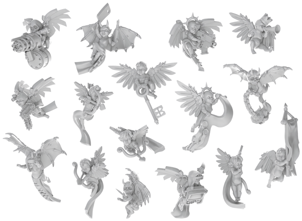 Warhammer 40k Cherub compatible
