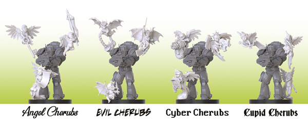 Warhammer 40k Cherub compatible