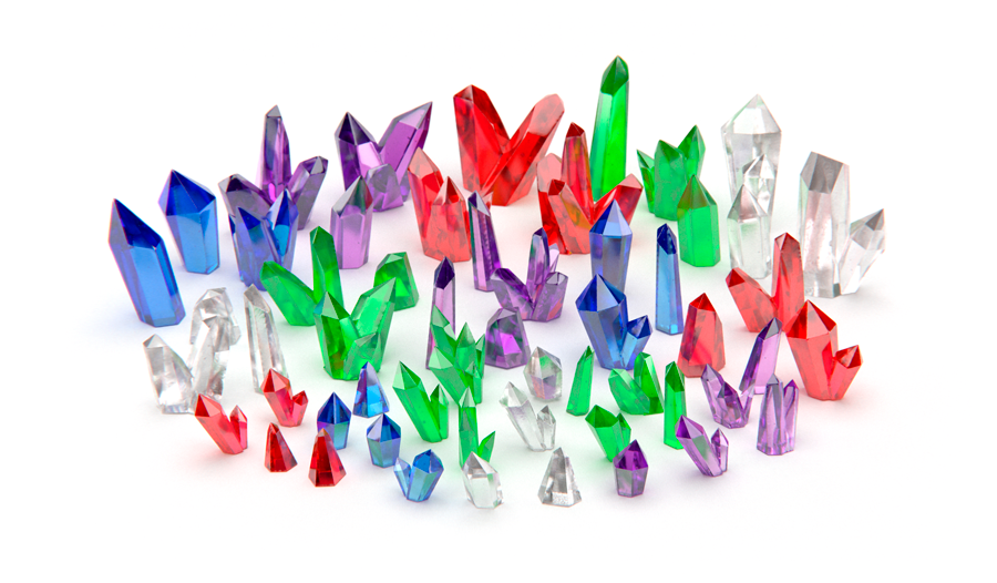 Resin Crystals | Warhammer Miniature Crystals