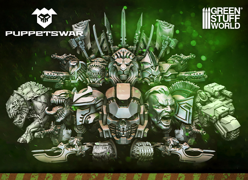 PuppetsWar miniatures and resin bits