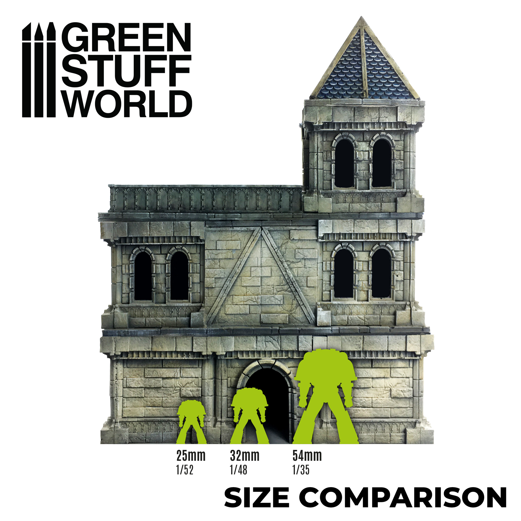 Green Stuff World Acrylic Molds - TriHex Paver