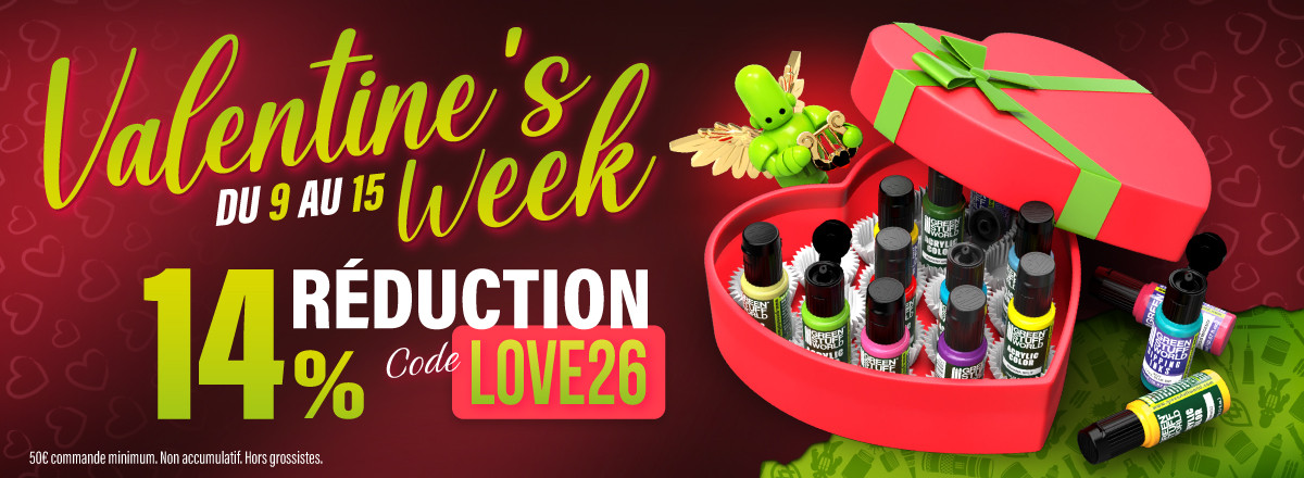 -14% CODE : LOVE26 | Du 9 au 15 février 