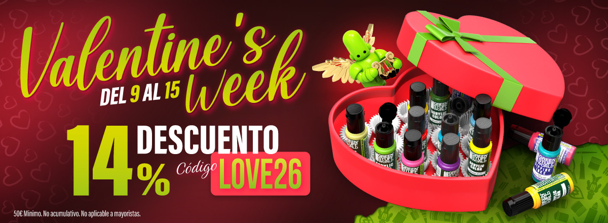 -14% CÓDIGO: LOVE26 | Del 9 al 15 de febrero