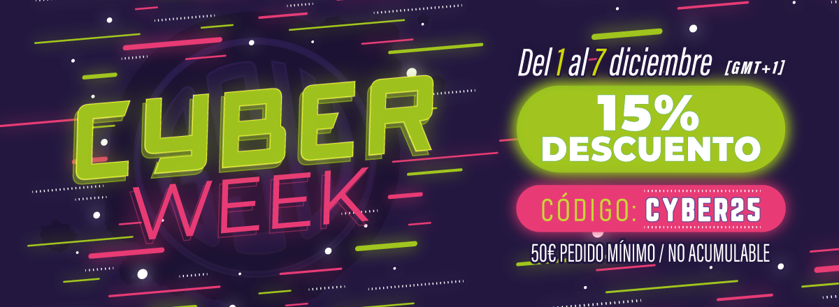 CYBER WEEK -15% DESCUENTO