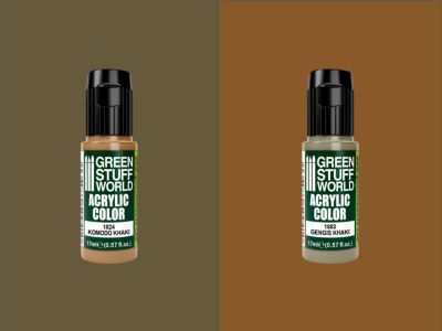 Che colore è il cachi? | Guida alle vernici Green Stuff World