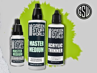 How to thin acrylic paint