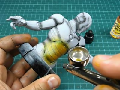 Wie funktioniert Airbrush im Modellbau?