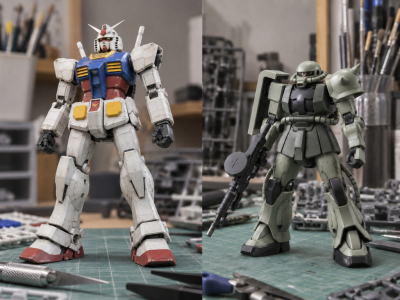 Gundam und Gunpla: Ursprünge, Maßstäbe und ein Leitfaden zu Modellbausätzen