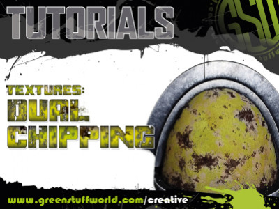Dual Chipping weathering technique