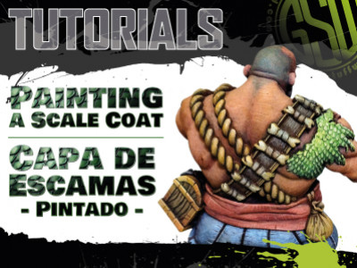 How to paint a dragon scale cloak?