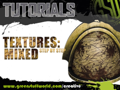 Mixed technique: Painting battle damage and wear and tear on miniatures