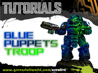 How to paint ultramarine space marines?
