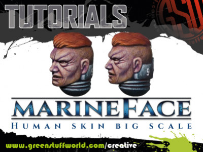 Marine Head Painting Tutorial | Human skin