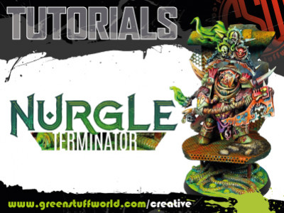 How to paint a Nurgle Blightlord Terminator?