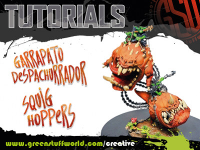  How to paint squig hoppers?